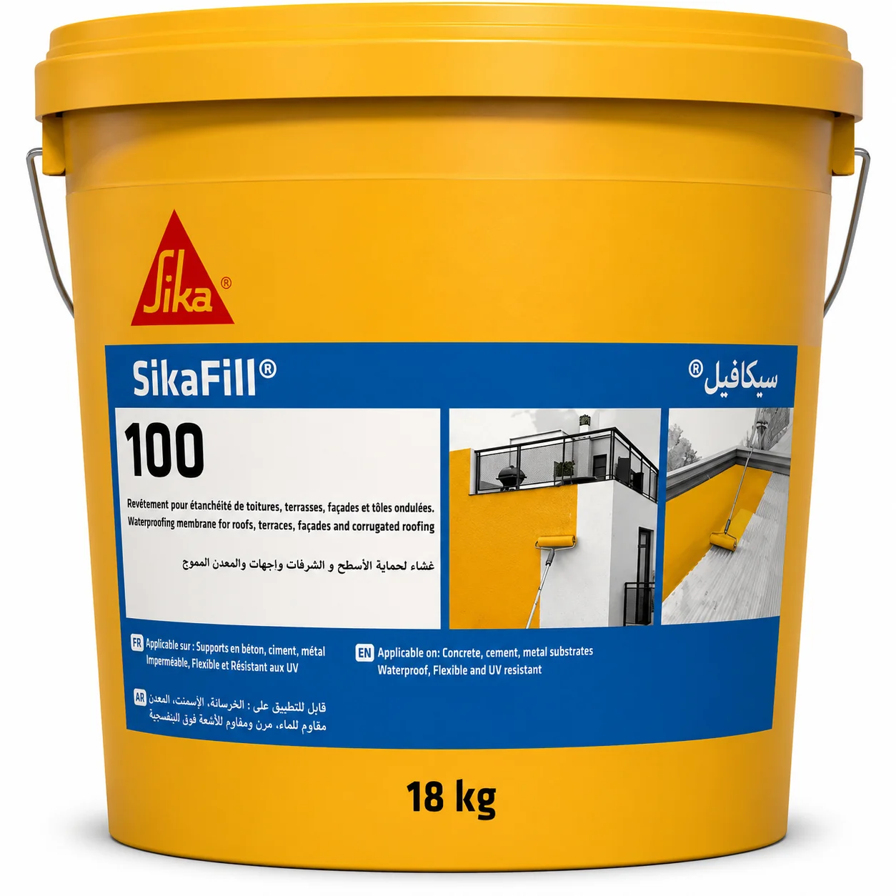 SIKA FIL 100 SEAU DE KG